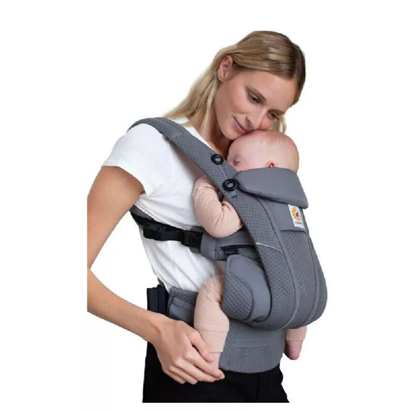 Ergobaby Mochila Portabebés Omni Breeze graphite mama