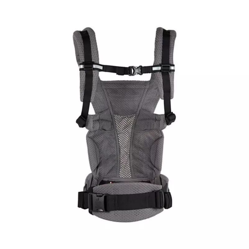 Ergobaby Mochila Portabebés Omni Breeze graphite trasera