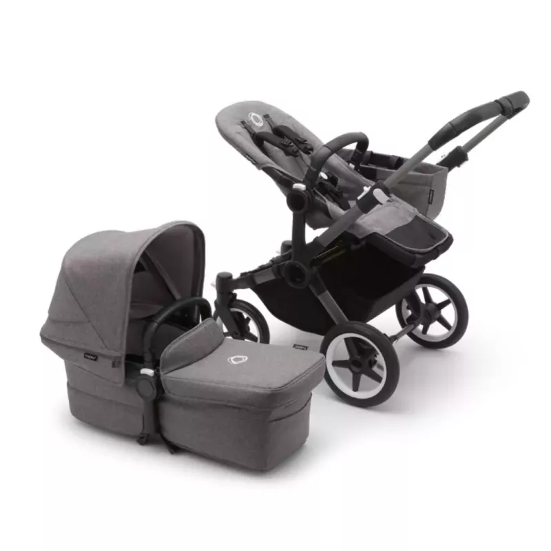 Bugaboo Donkey 5 Mono Completo gris melange