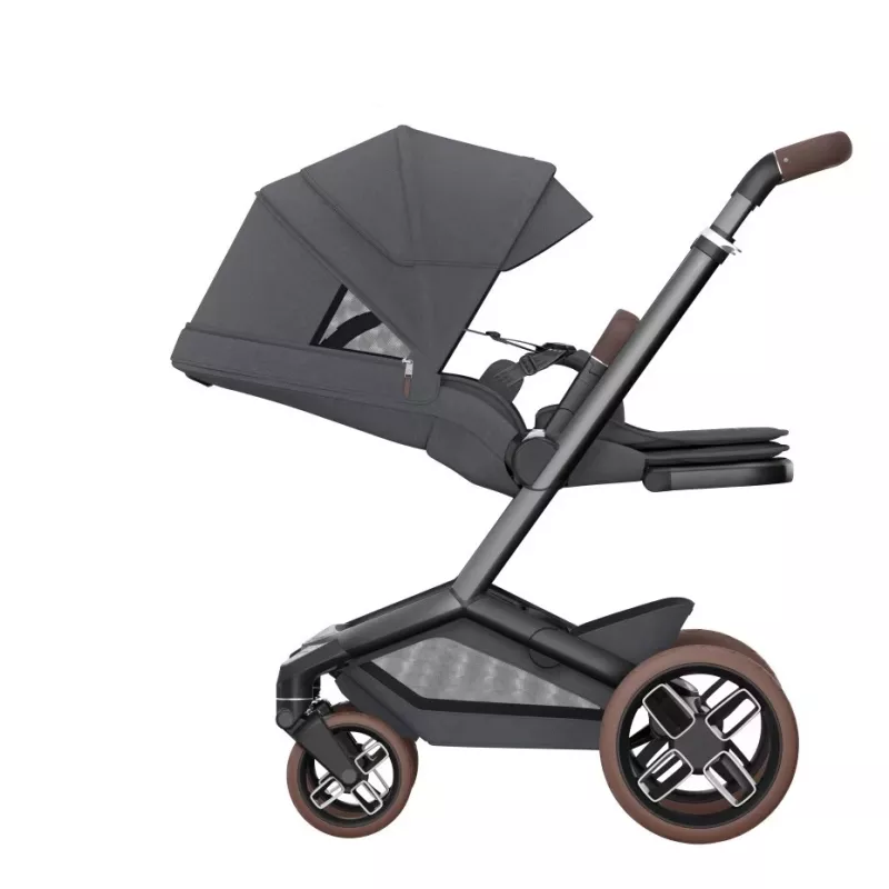 Maxi-Cosi Cochecito Dúo Fame twillic graphite silla reclinada