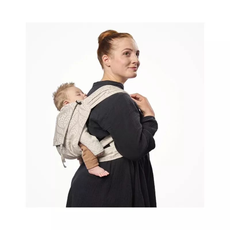 Stokke Mochila Portabebés Limas OCS floral beige espalda