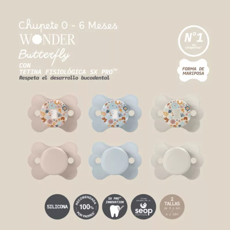 suavinex-chupete-wonder-butterfly- caracteristicas