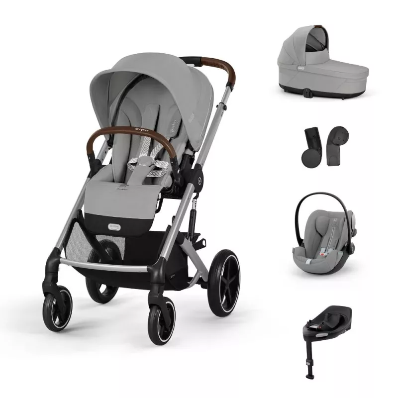 Cybex Carrito Bebé Balios S Lux Pack M stone-grey