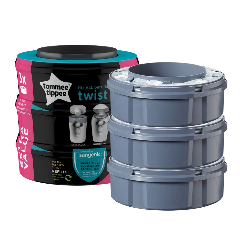 Recambios Contenedor Pañales Tommee Tippee Sangenic Twist & Click