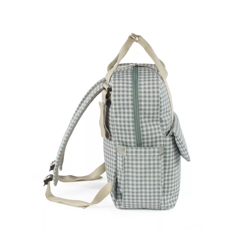 Walking Mum Mochila Maternal I Love Vichy verde 36261