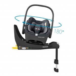 Maxi-Cosi Silla Coche Grupo 0+ Pebble 360º essential graphite 8044750110