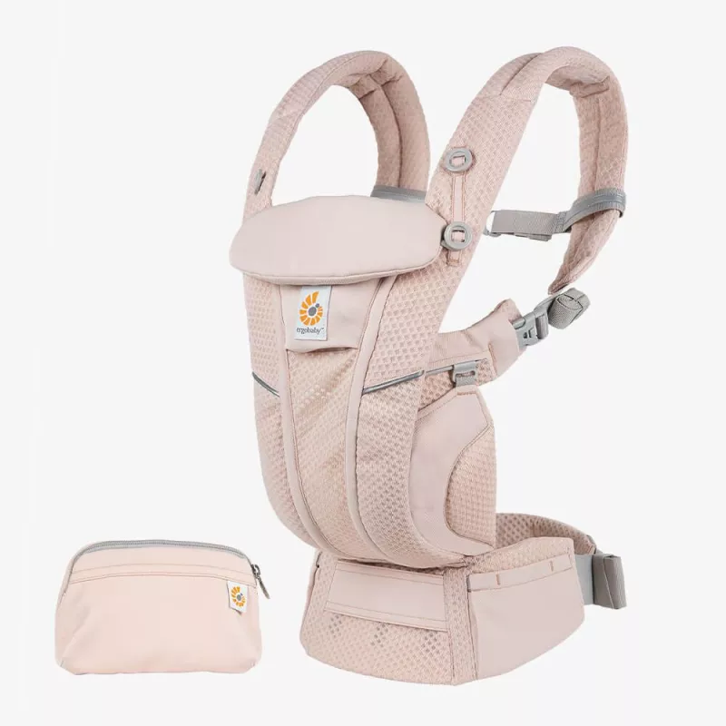 Ergobaby Omni Breeze Mochila Portabebés rosa cuarzo EBCZ360PPNKQTZ