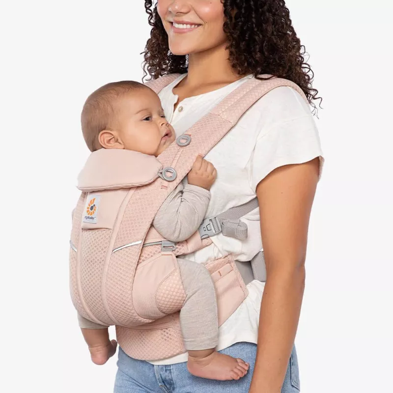 Ergobaby Omni Breeze Mochila Portabebés rosa cuarzo EBCZ360PPNKQTZ