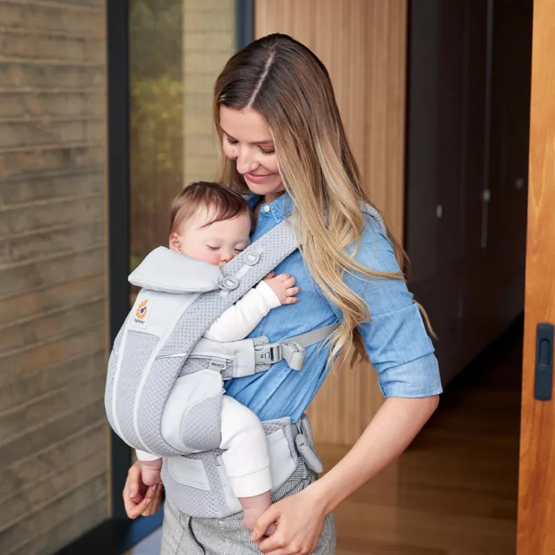 Ergobaby Omni Breeze Mochila Portabebés gris perla EBCZ360PGRY