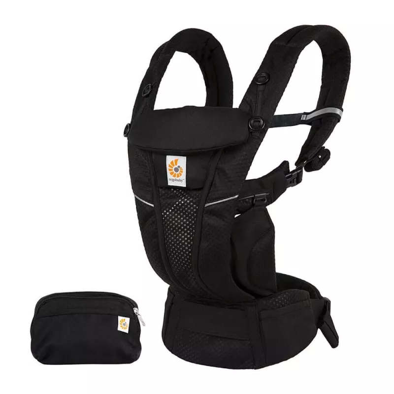 Ergobaby Omni Breeze Mochila Portabebés Negro EBCZ360PONYX