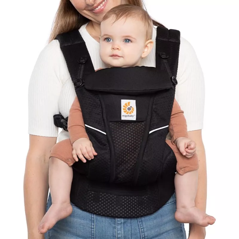 Ergobaby Omni Breeze Mochila Portabebés Negro EBCZ360PONYX