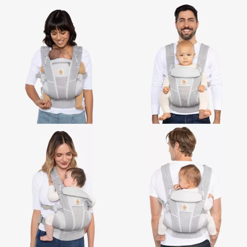 Ergobaby Mochila Portabebés Omni Breeze.