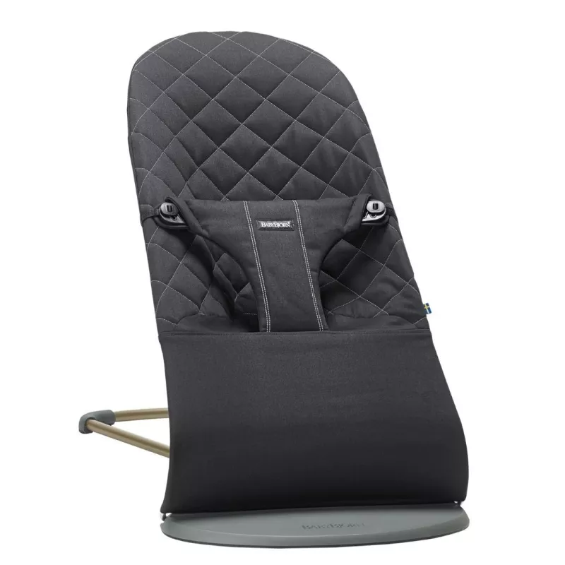 BabyBjörn Hamaca Bliss Cotton Negro