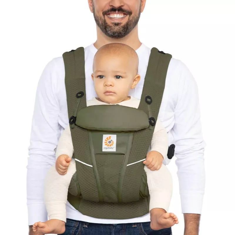 Ergobaby Omni Breeze Mochila Portabebés Verde Oliva EBCZ360POLIVE