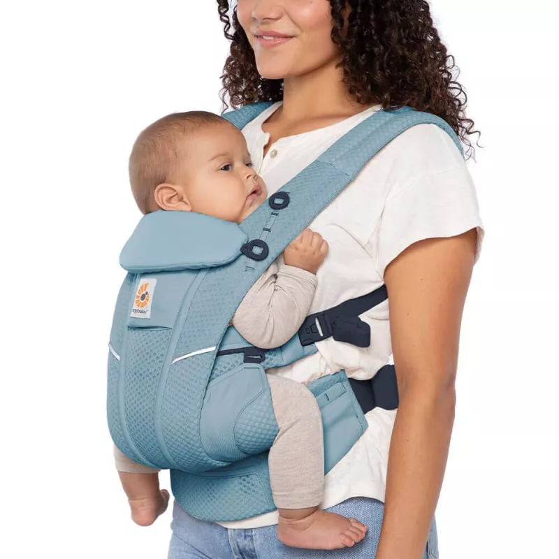 Ergobaby Omni Breeze Mochila Portabebés Azul Pizarra EBCZ360PSLATE