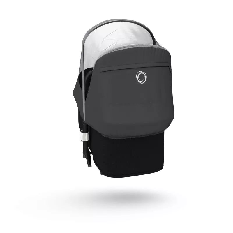 Bugaboo Cubierta para la Lluvia de Alta Calidad Negro 180540ZW01 reverso