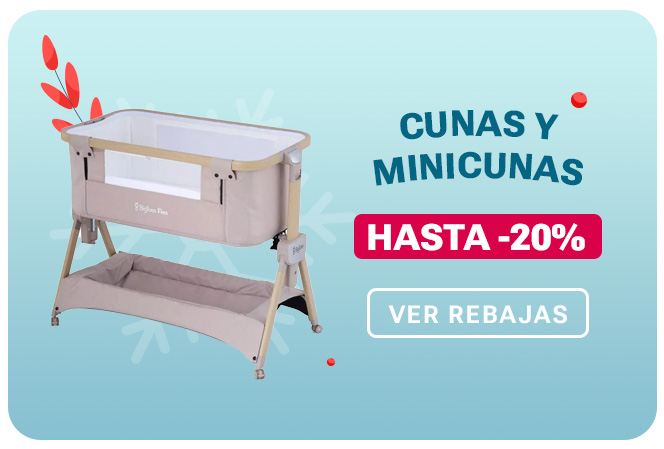 minicuna colecho y cunas en rebajas de invierno