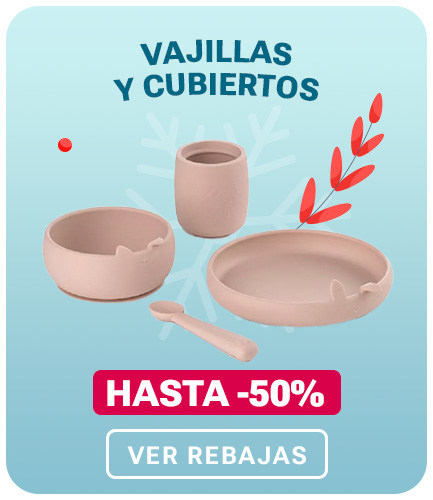 artículos de bebé para comer en rebajas de invierno